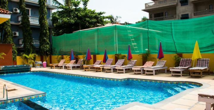 Marina Bay Beach Resort Candolim Kültér fotó