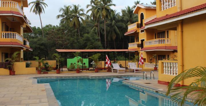Marina Bay Beach Resort Candolim Kültér fotó